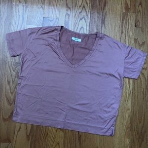 Madewell V-Neck Setlist Boxy Top